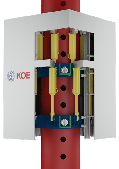 雙動(dòng)環(huán)梁液壓插銷升降系統(tǒng)